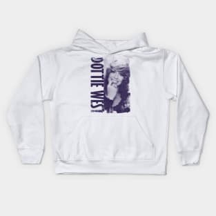 Dottie West - Nametype Kids Hoodie